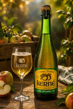 Preview: Cidre Kerne Brut im Glas